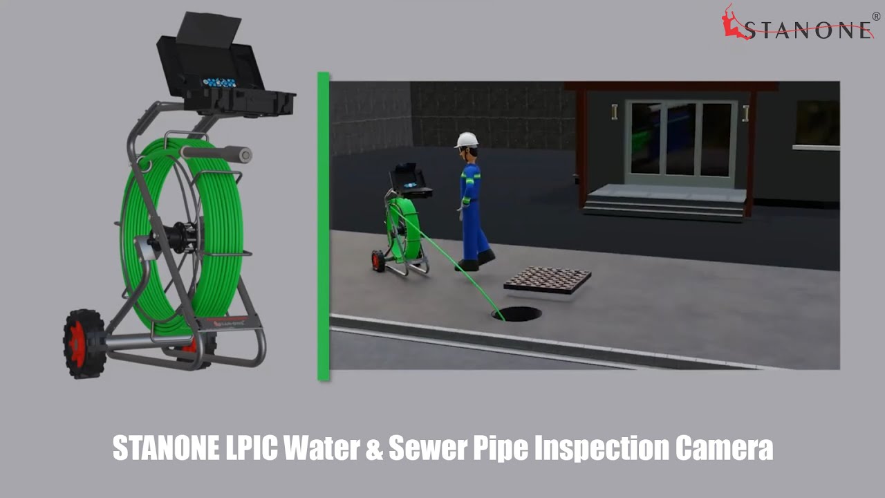 STANONE LPIC Water & Sewer Pipe Inspection Camera