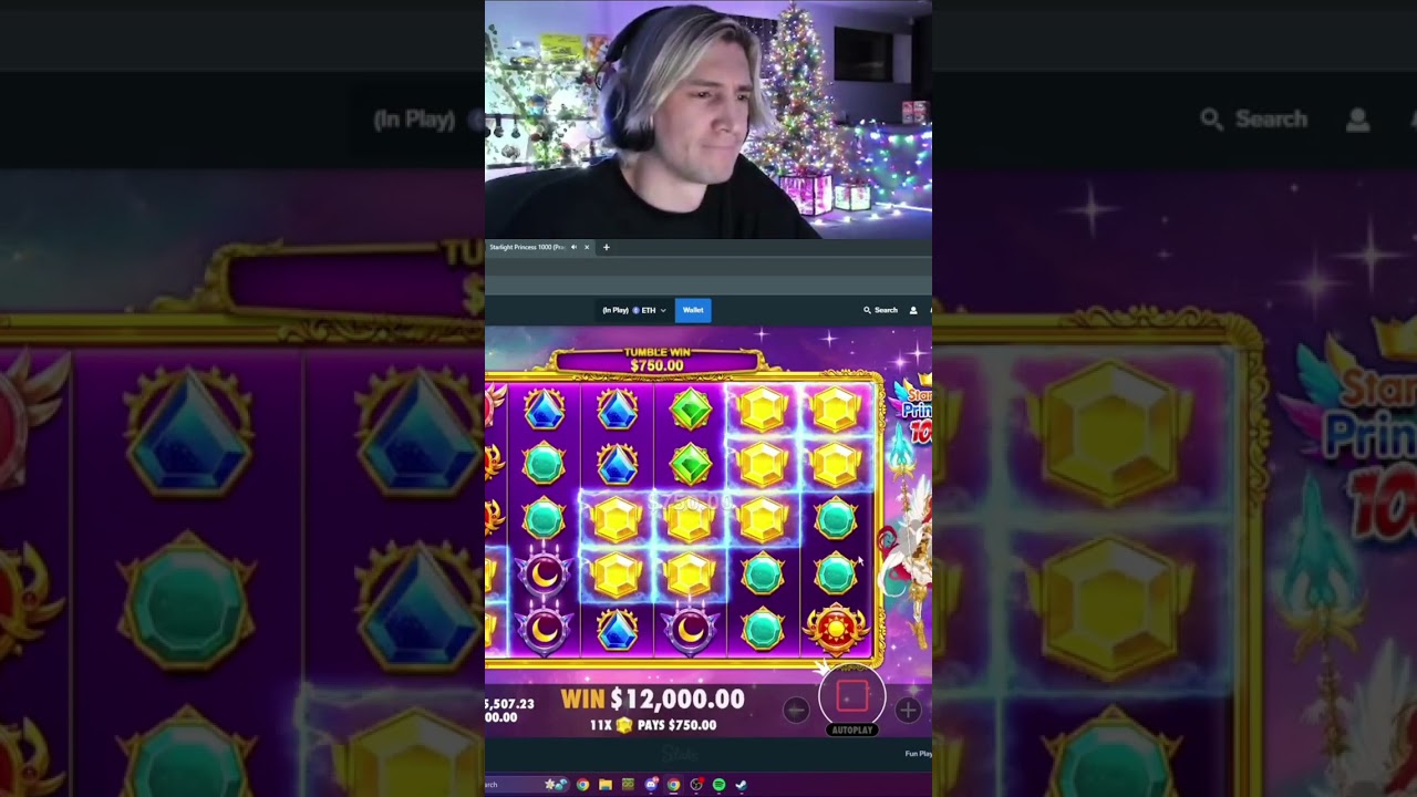 Starlight Princess 1000  $750 Tumble Win & Bonus Round Triggered!