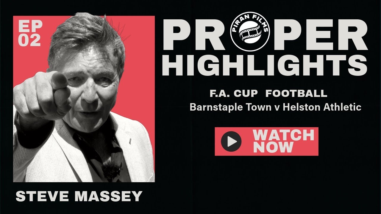 FA CUP - BARNSTAPLE TOWN V HELSTON ATHLETIC
