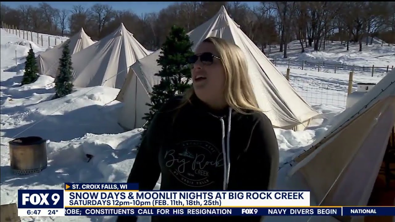 Shayne Wells visits Big Rock Creek in St. Croix Falls, WI