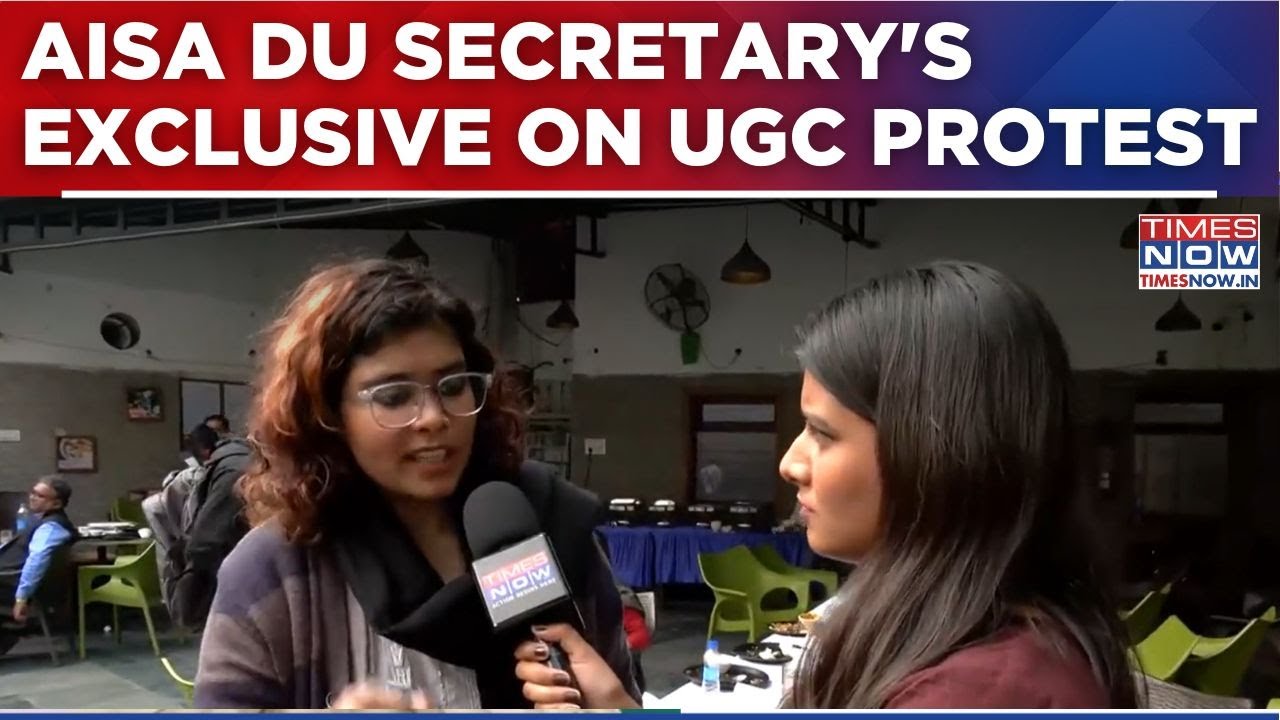 AISA DU Secretary On UGC Protest Violence, 'Brahmanvaad' Slogans And More | Watch TN Exclusive