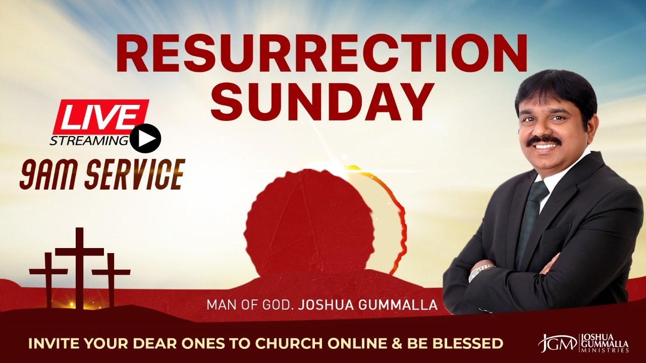 Penuel Gospel Church | Resurrection Sunday Service Live | Joshua Gummalla Ministries