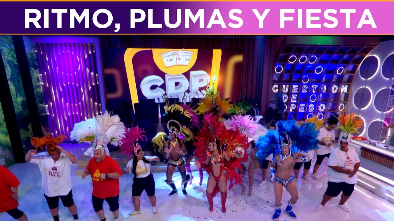 Carnaval en Cuestión de peso: el estudio bailó al ritmo de Bora Bora