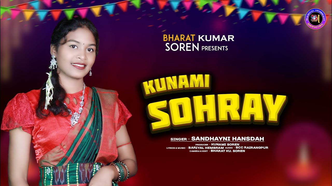 KUNAMI SOHRAY SANTALI STUDIO VERSION VIDEO SONG // BHARAT KUMAR SOREN // 2024  //