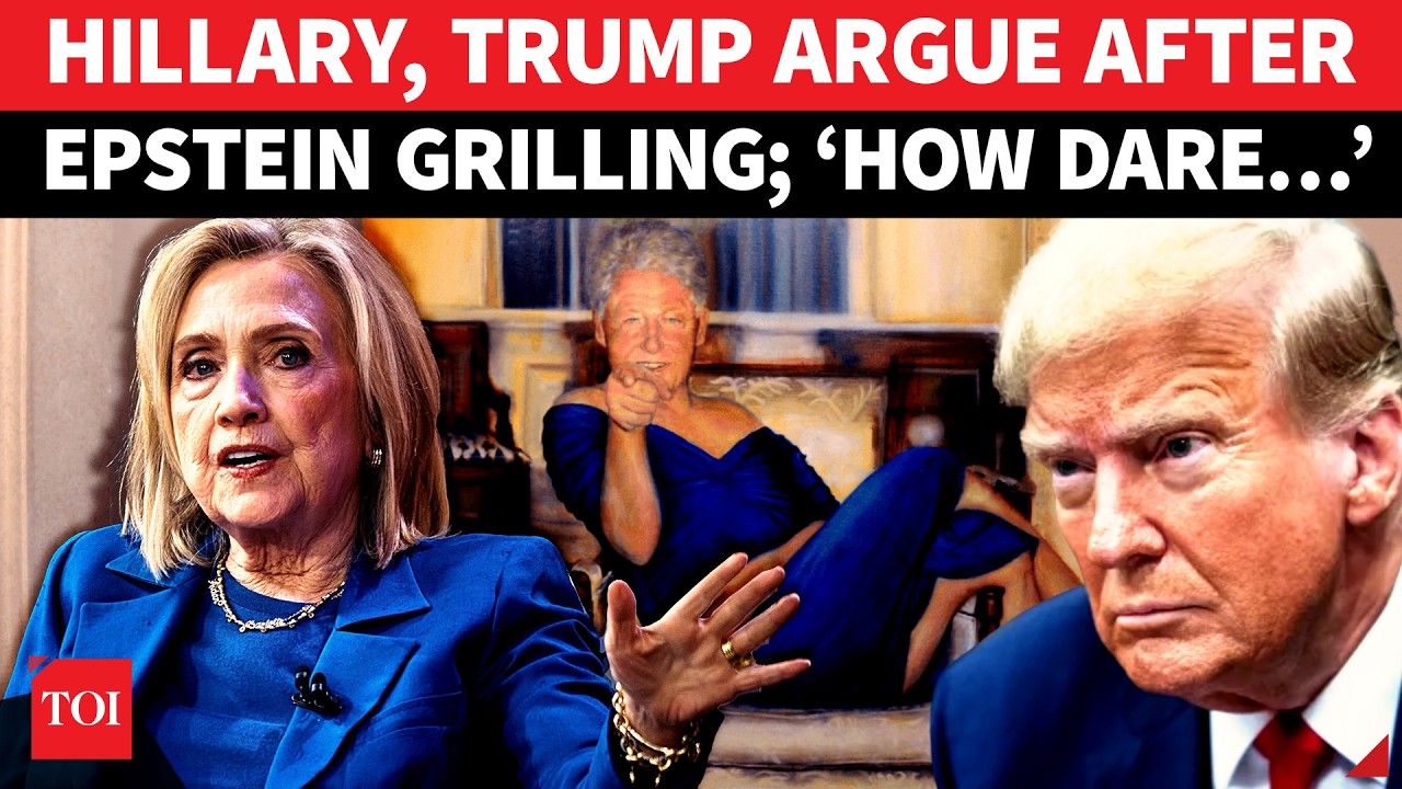 ‘Ask Trump What He…’: Hillary Clinton Charges At US President After Epstein Grilling In US House