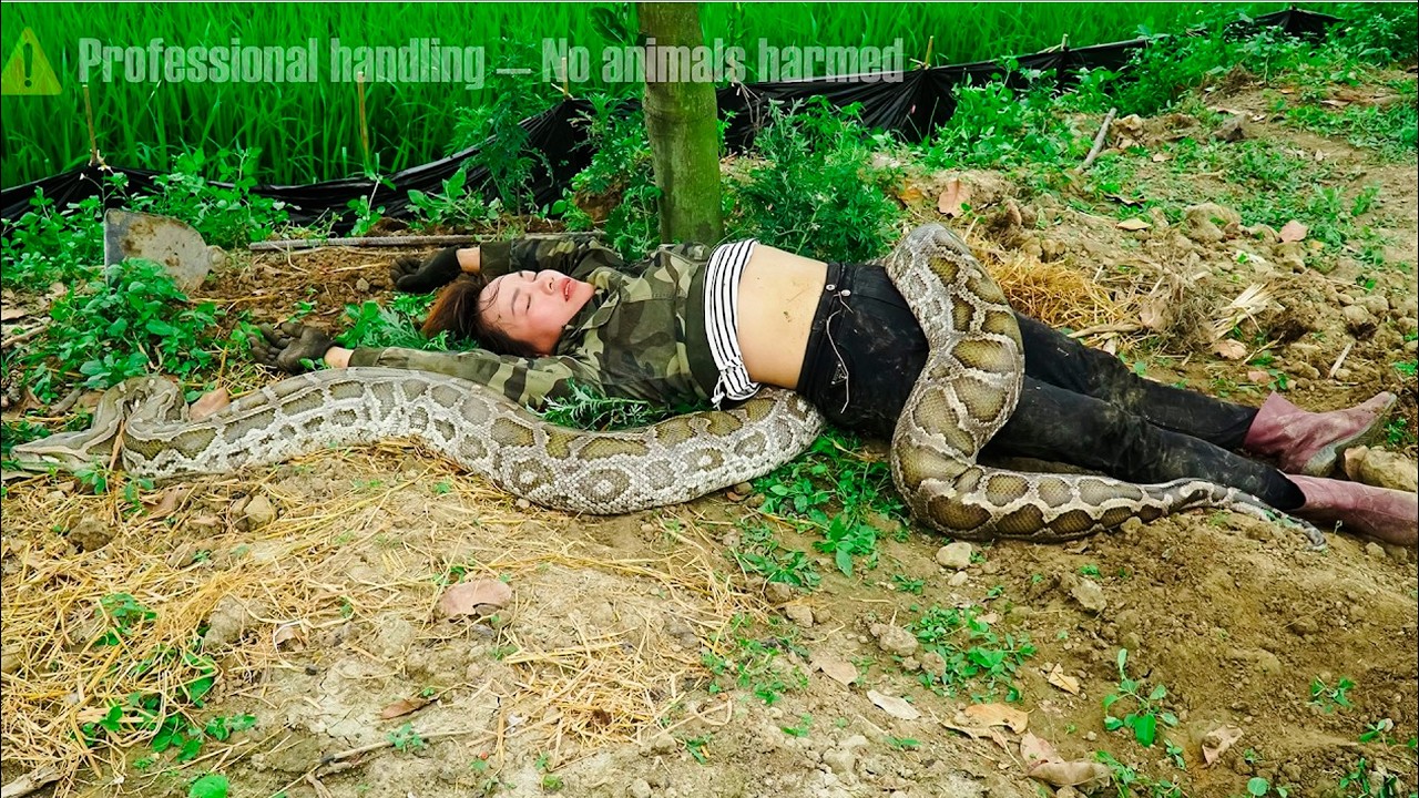 72 Hours of PURE TERROR 😱 Giant Python Ambushes Girl &ndash; Hero Dogs ATTACK to Save Her! NO WAY OUT! 🐍🔥