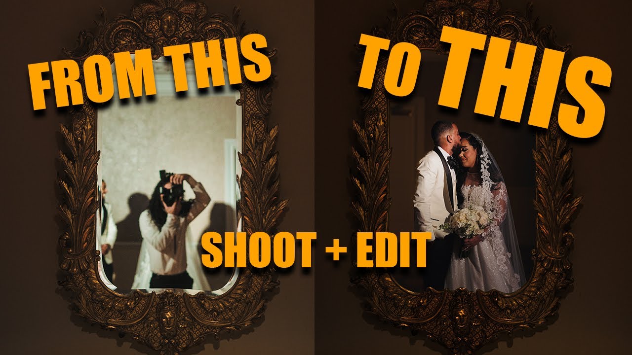 IMPOSSIBLE Mirror Shot - How to Shoot AND Edit #weddingphotography #canon