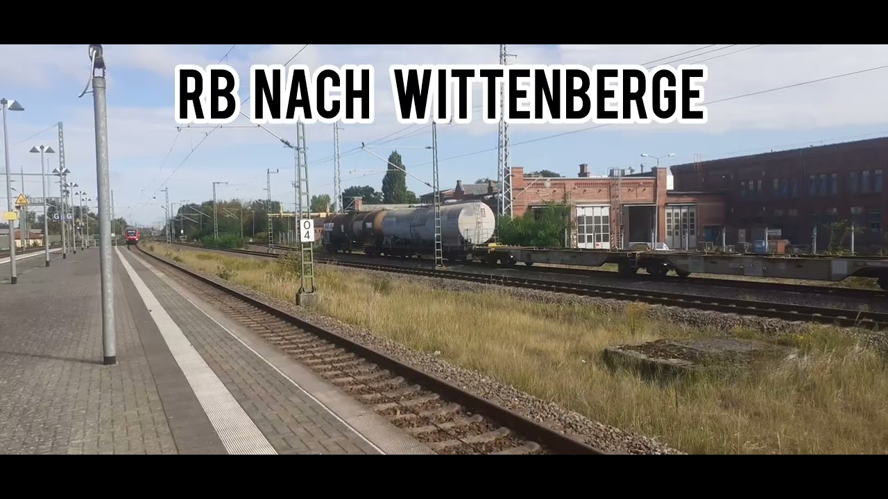 Züge im Bahnhof Wittenberge