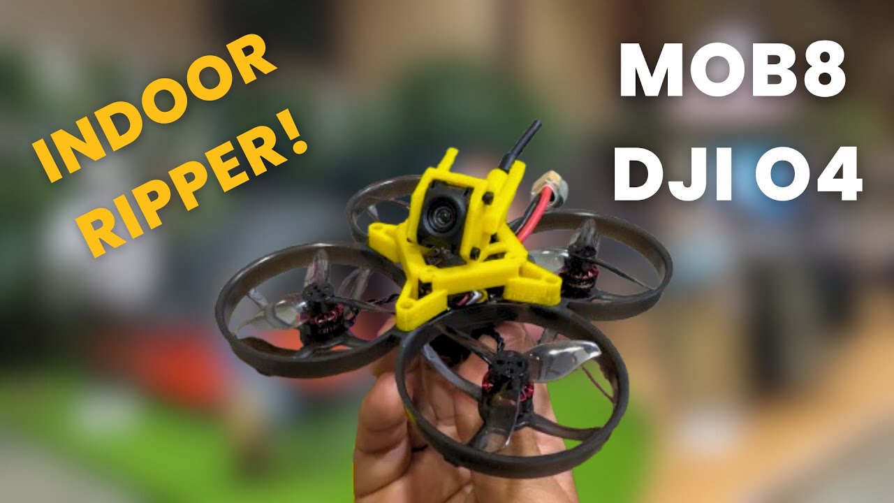 Indoor FPV Perfection! Mobula8 DJI O4 Lite Ripping at Eiger Ampang, Malaysia!