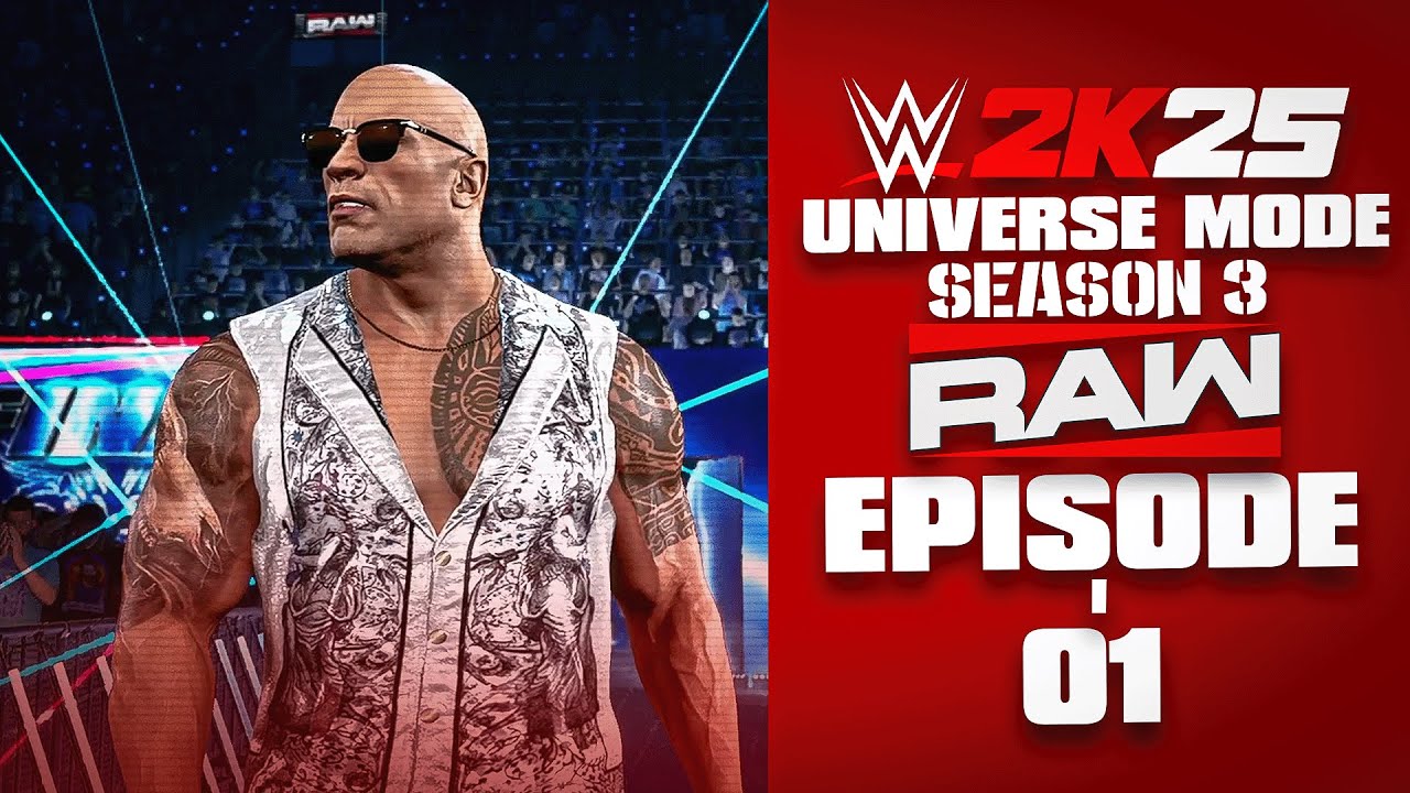 WWE 2K25 | NETFLIX DEBUT! | RAW | S3 EP1 | IT FINALLY BEGINS!