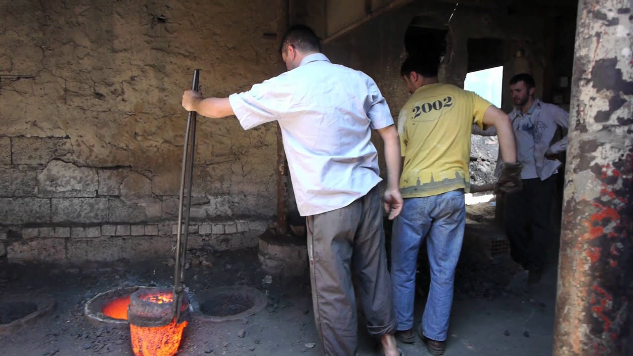 Inside Bosphorus Cymbal Factory Istanbul, Turkey 2012