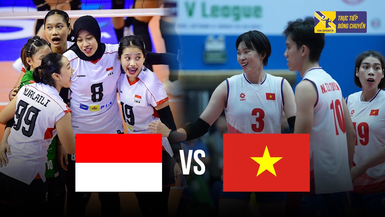 🔴Full HD | VIỆT NAM vs INDONESIA | Đỉnh cao song tấu Bích Tuyền Thanh Thuý gieo sầu cho Megawati