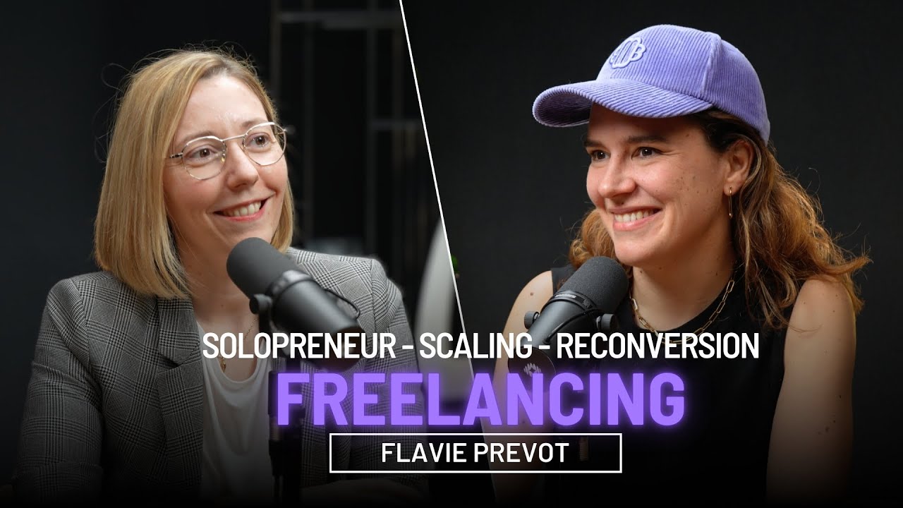 Quitter le salariat à 40 ans pour devenir solopreneur, la réussite de Flavie Prévot @leboardmedia