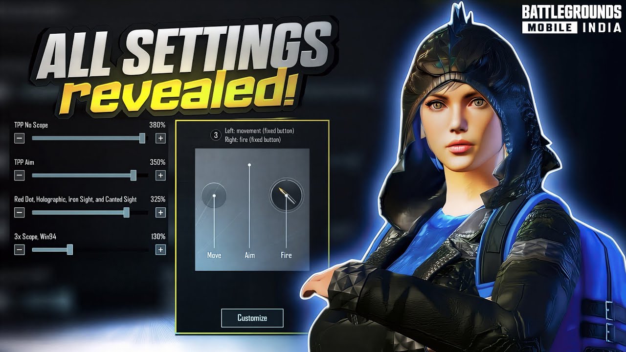 Maut 4 finger Claw - ALL SETTINGS! 🔱