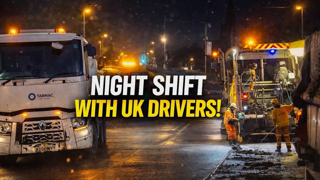 Working all Night 🌙 on UK 🇬🇧 Road | Truck 🚛 Driver highway 🛣️ management Vlog