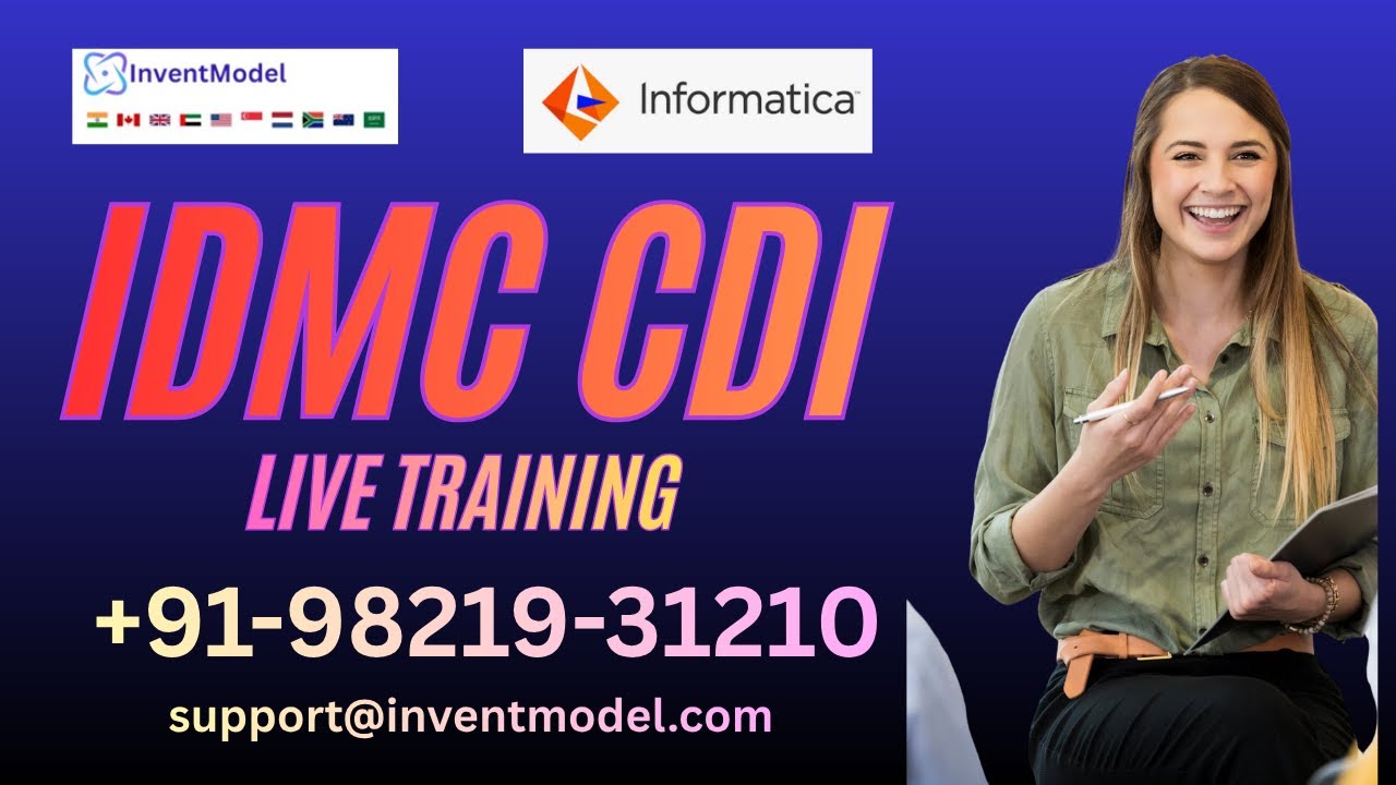 Informatica IDMC CDI Live Training | Complete Cloud Data Integration Course by InventModel