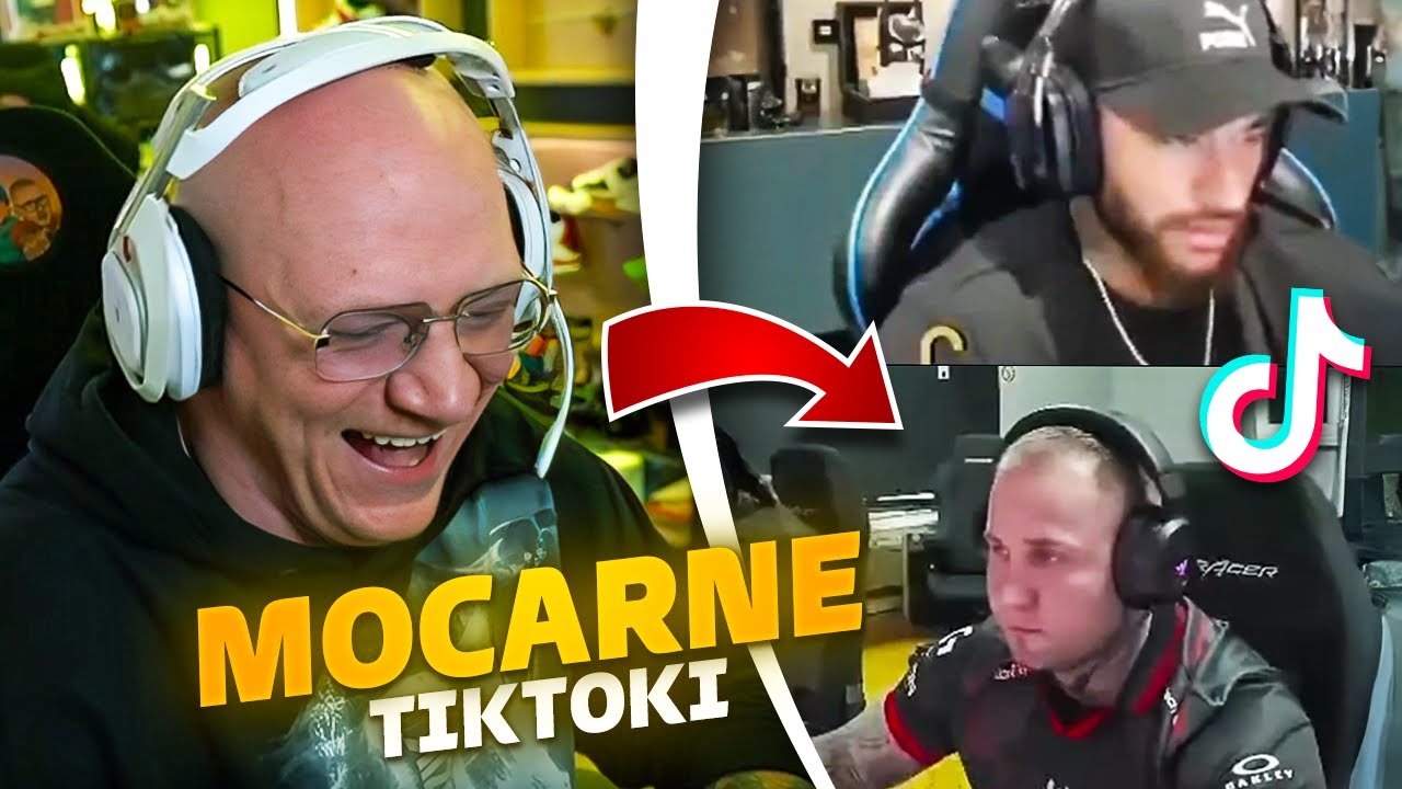 DZINOLD ROZBAWIONY DO ŁEZ PRZY TIKTOKACH!