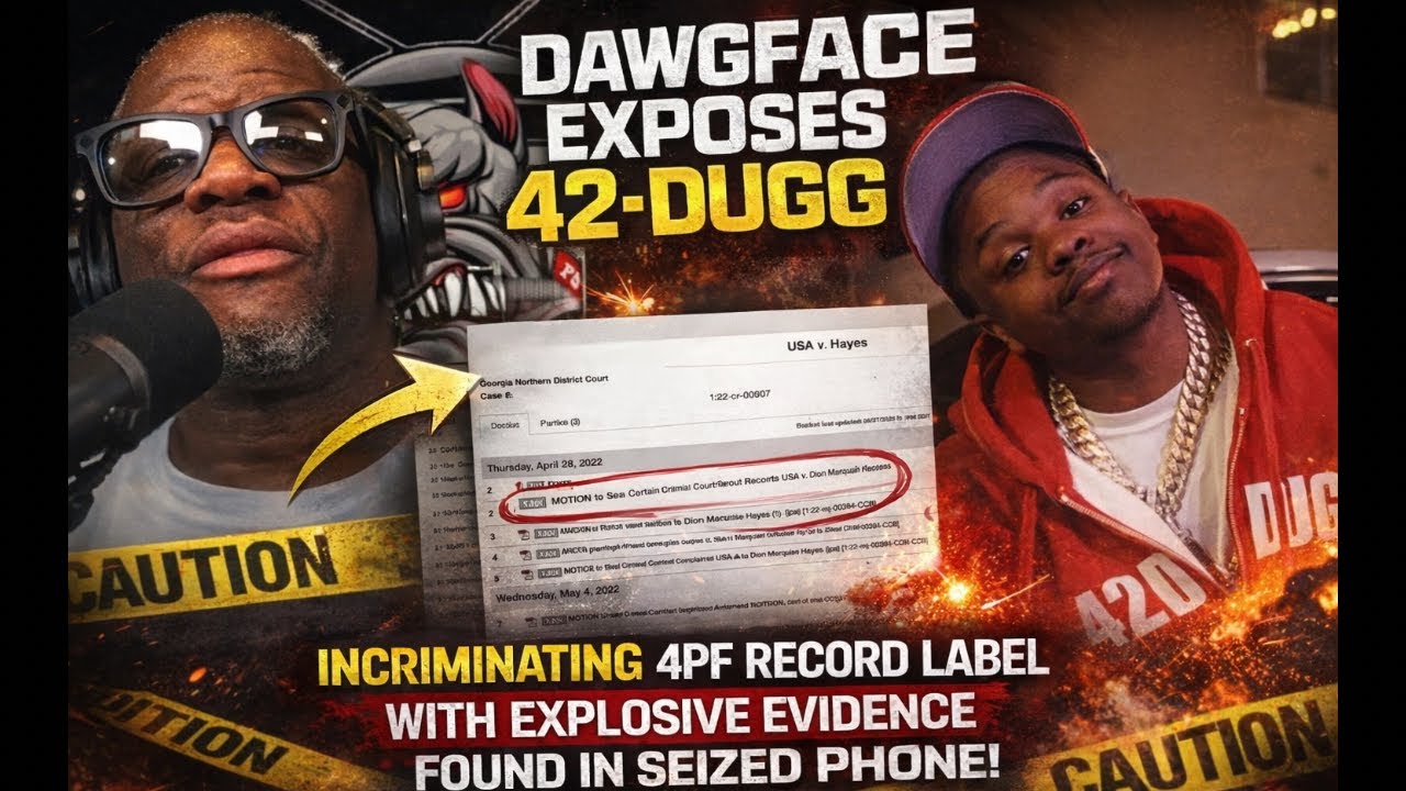 Dawgface Exposed 42Dugg Being Reason Lil Baby Dropped 4pf. Evidence Found In Phone Against Members