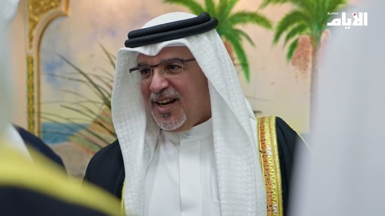 سمو ولي العهد رئيس الوزراء يزور مجلس المرحوم الحاج أحمد منصور العالي