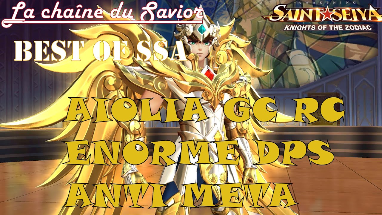 BEST OF SSA AIOLIA LEO GC DIVINE RC SAINT SEIYA AWAKENING #saintseiyaawakening #saintseiyakotz #ssa