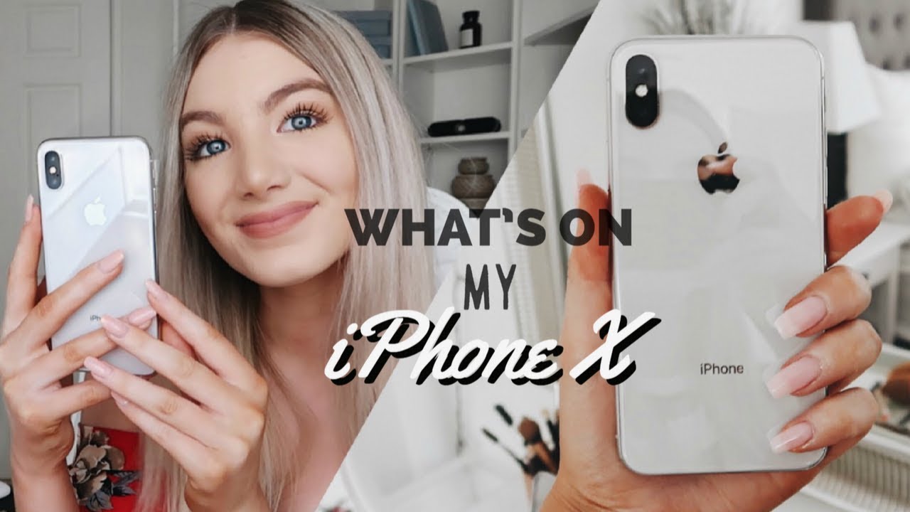 WHAT'S ON MY IPHONE X!?