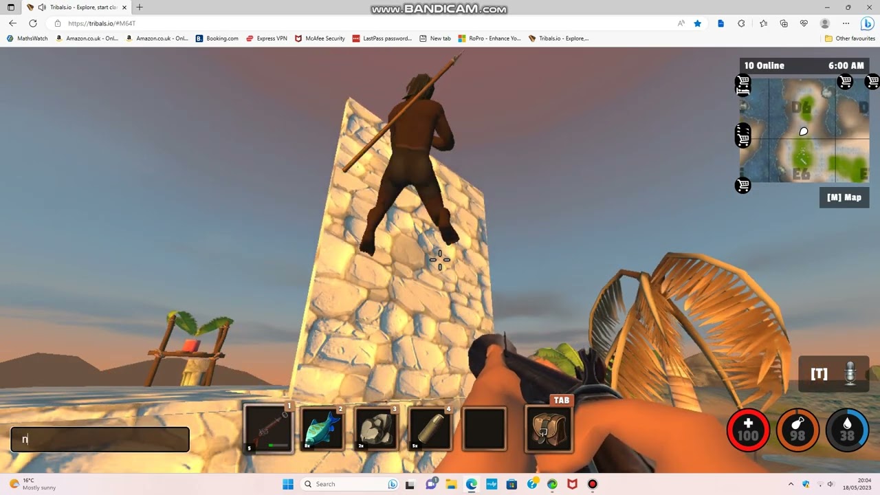 When you fly FIRST PERSON  [Tribals.io]