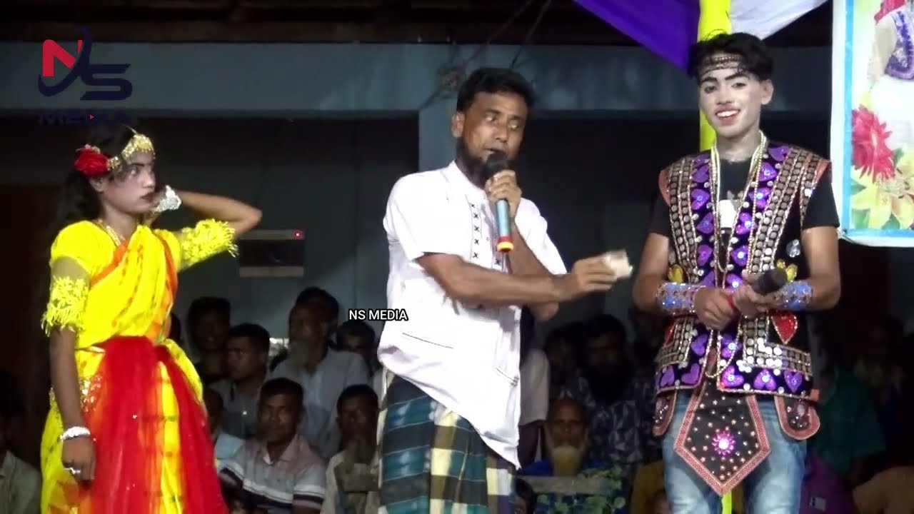 উত্তর টাংগাইলের সেরা শিশু যাত্রা শিল্পীর ঝুঁটিতে স্টেজ কাঁপালো পাখিরাজ রিফাত এবং পাখিনী মীম#ns_media