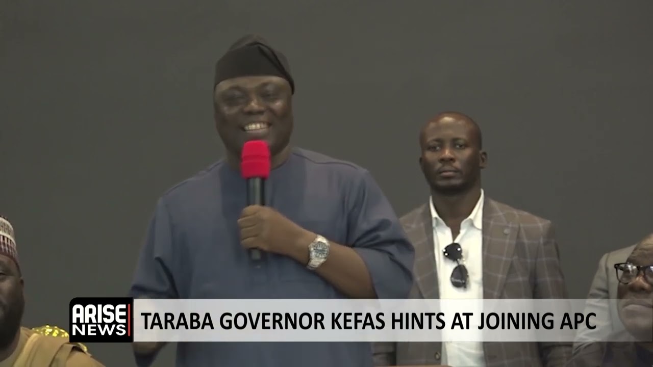 TARABA GOVERNOR KEFAS HINTS AT JOINING APC