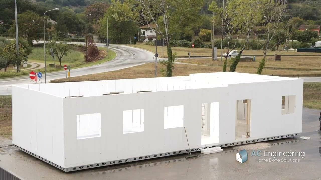 AC Engineering cantiere modulo abitativo scuola