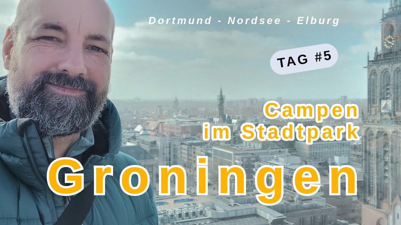 Groningen per Rad und Fuß 🚲 Radreise 2025: 630km 🇩🇪🇳🇱 Appingedam bis Groningen