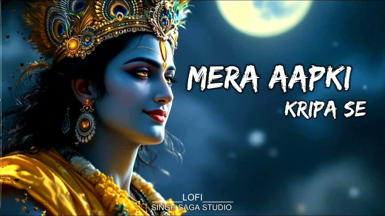 Mera Aap Ki Kripa Se Sab Kaam Ho Raha Hai 🙏 | Krishna Ji Lofi Bhajan | Krishna bhajan