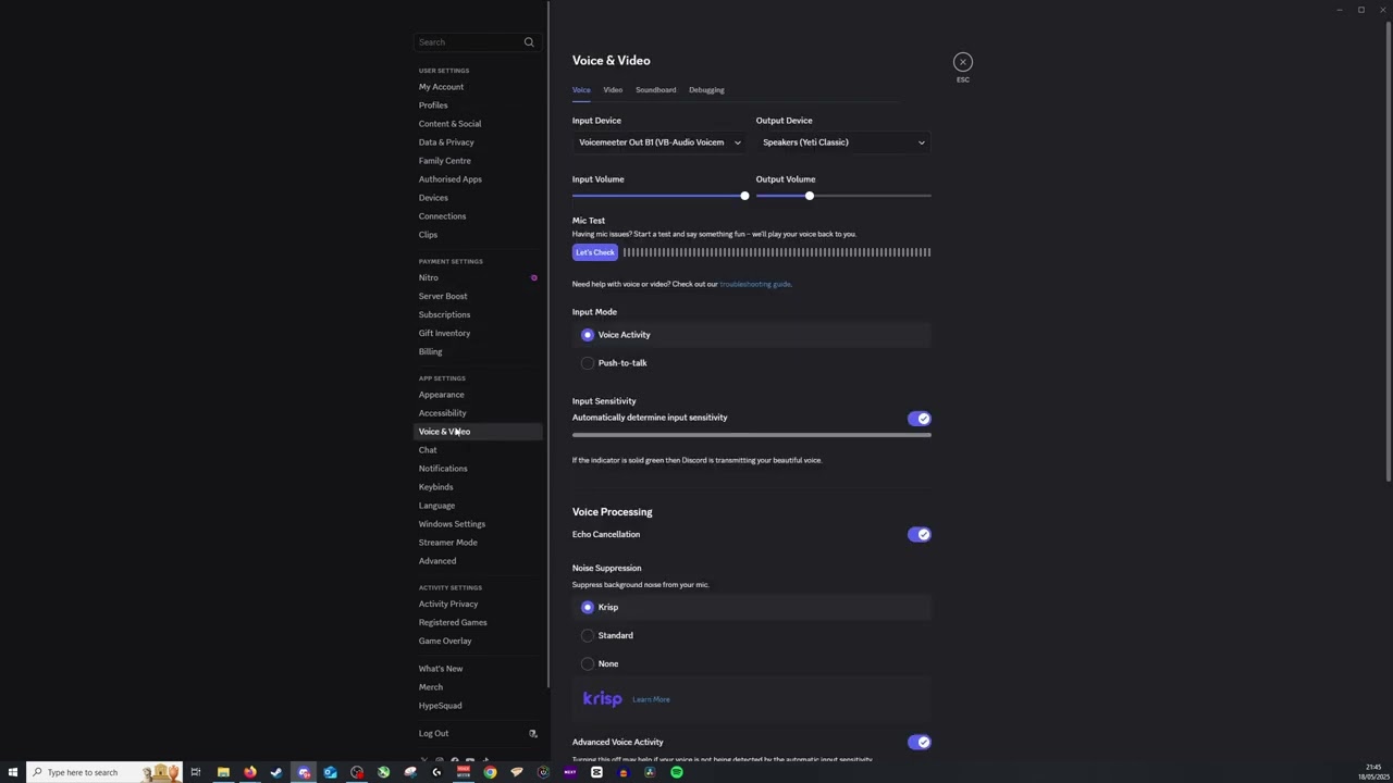 How to Change Default Mic on Discord