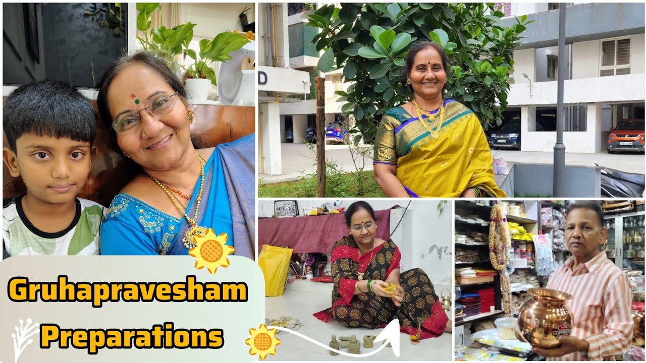 Gruhapravesham Preparations vlog #teluguvlogs 