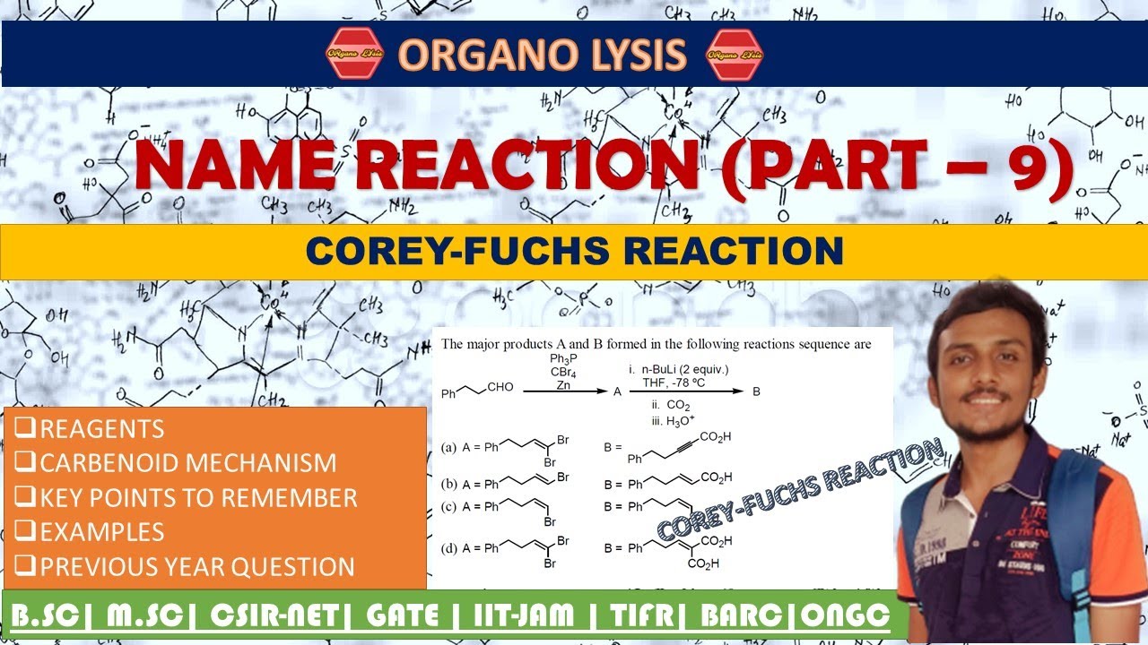 COREY FUCHS REACTION| CBr4, PPh3,Zn | VARIOUS EXAMPLES| CLICK CHEMISTRY| PREVIOUS YEAR SOLUTION