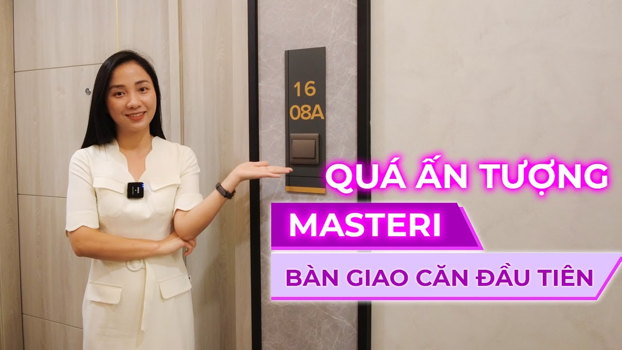 Trải nghiệm thực tế căn hộ 2 ngủ dự án Masteri West Heights
