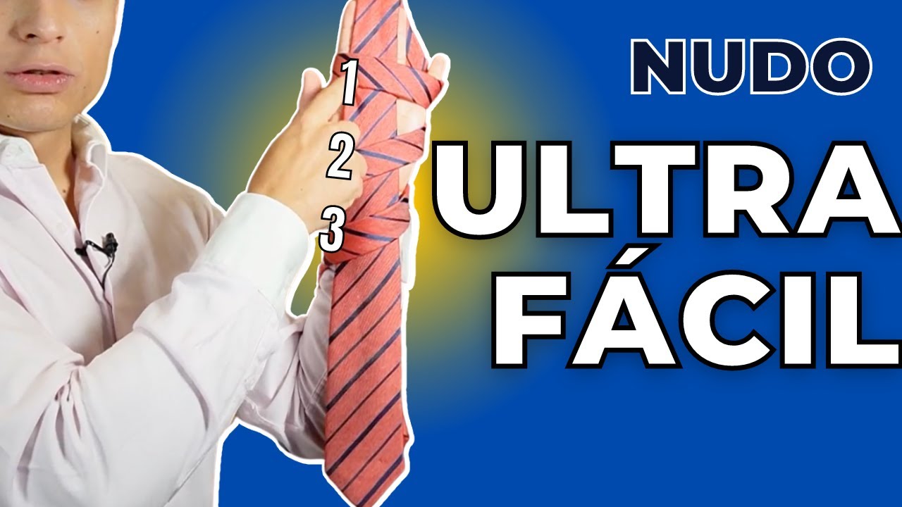 El NUDO de CORBATA más FÁCIL y RÁPIDO en solo 10 segundos