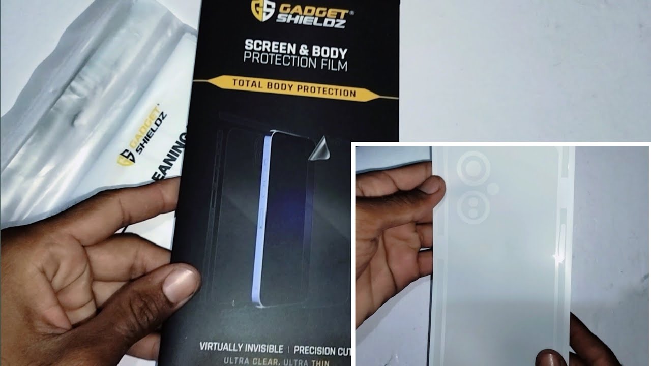 Transparent skin for OnePlus nord ce 3 lite | gadget shieldz protection film