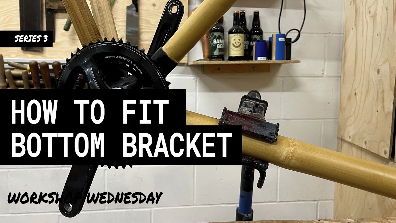 How to fit a  shimano bottom bracket