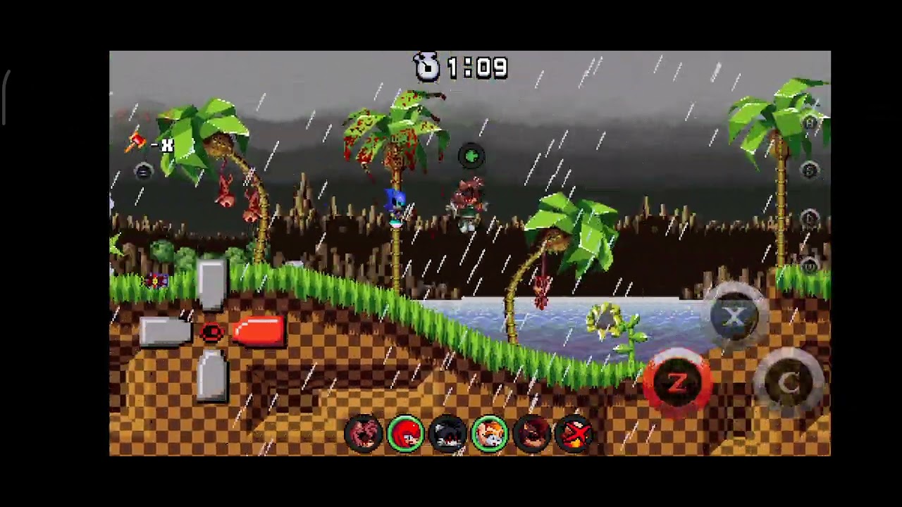 Sonic exe the disaster 2d remake ( I played with Duno ) / android gameplay