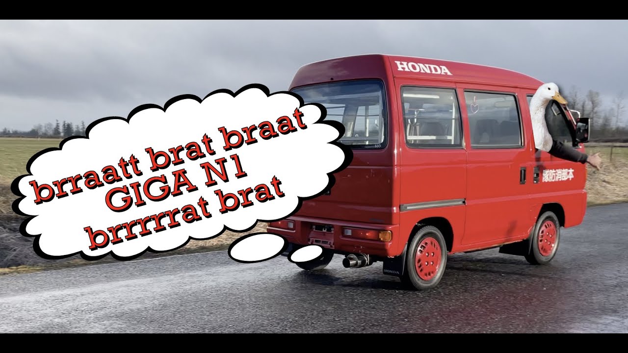 Making My Honda ACTY Van Sound Faster and Cooler With This GIGA N1 Exhaust from Japan!