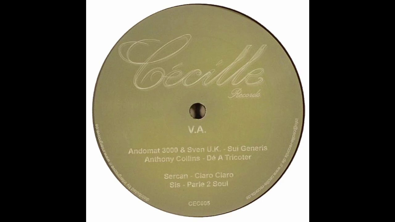 Anthony Collins - Dé A Tricoter (Original Mix) 2008