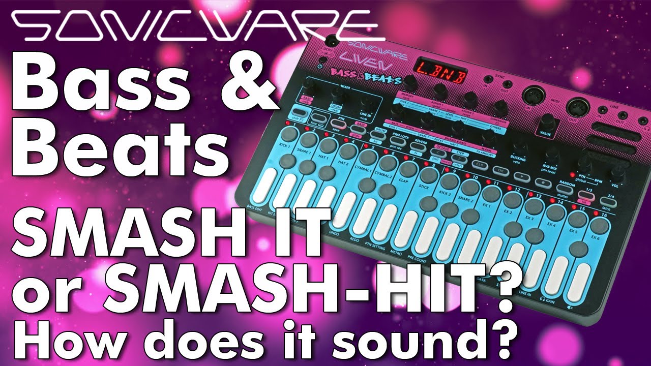 Sonicware Liven Bass & Beats How does it sound? [direct sound] Penishead Review