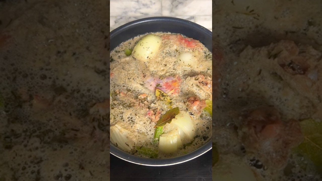 Как приготовить бульон из индейки (или куриный бульон)