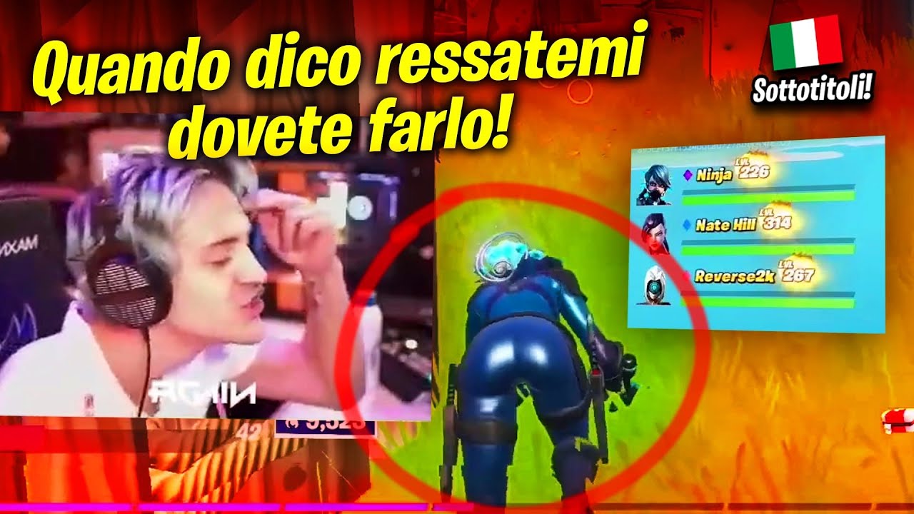 NINJA ARRABBIATO CON IL SUO TEAM PERCH&Egrave; NON VIENE ASCOLTATO! 🚨