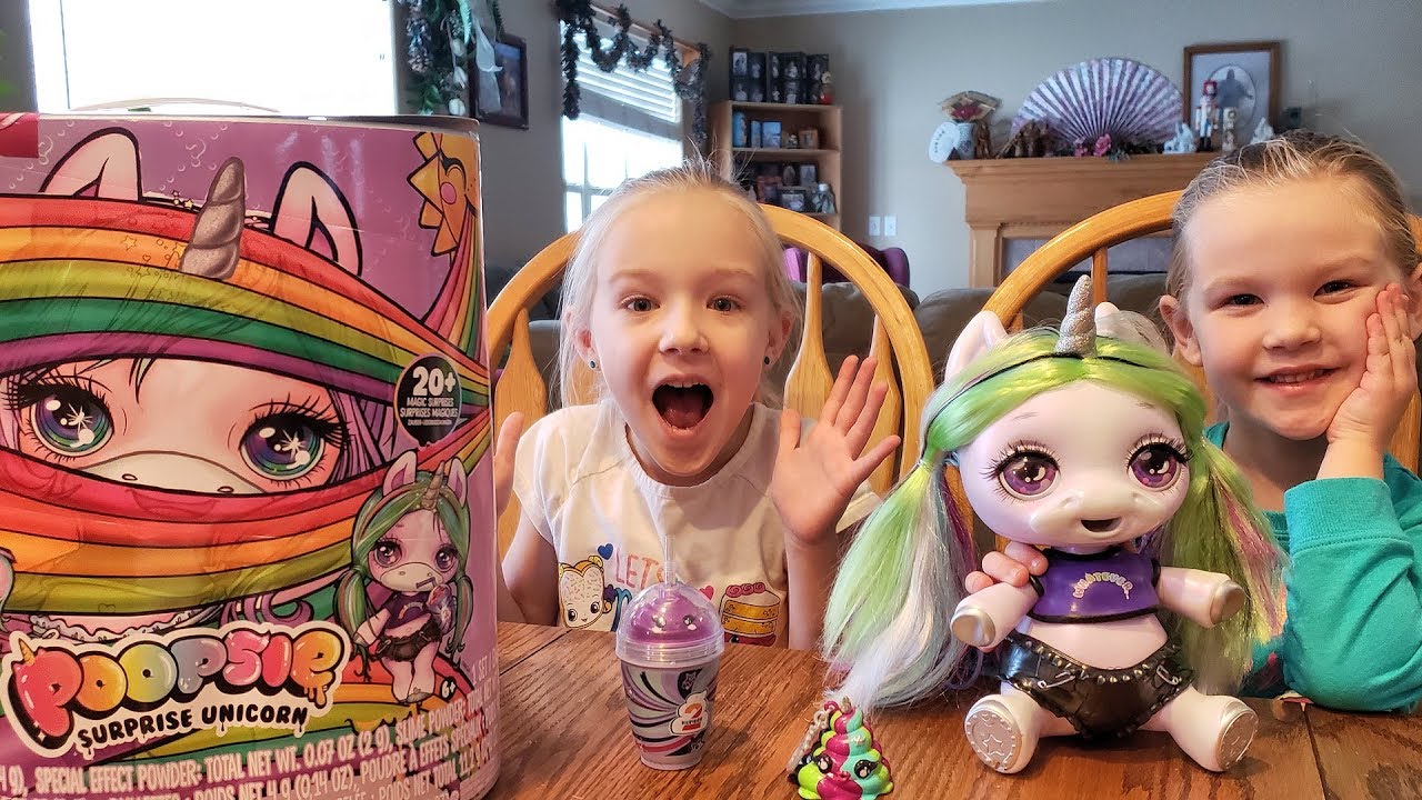 Opening Poopsie Surprise Unicorn Slime!