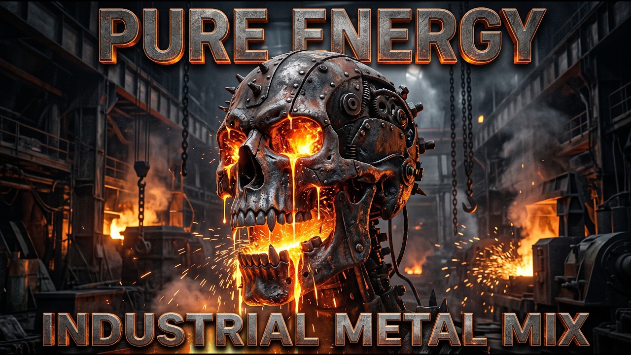 PURE ENERGY   Industrial Metal Workout Mix ⚙️🔥 Heavy Groove Metal Beats