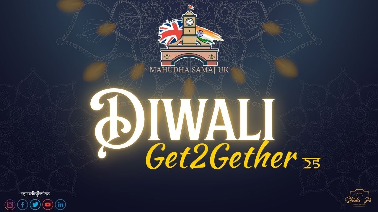 Mahudha Samaj UK Diwali Get2Gether 2025 | Lights, Laughter & Unity