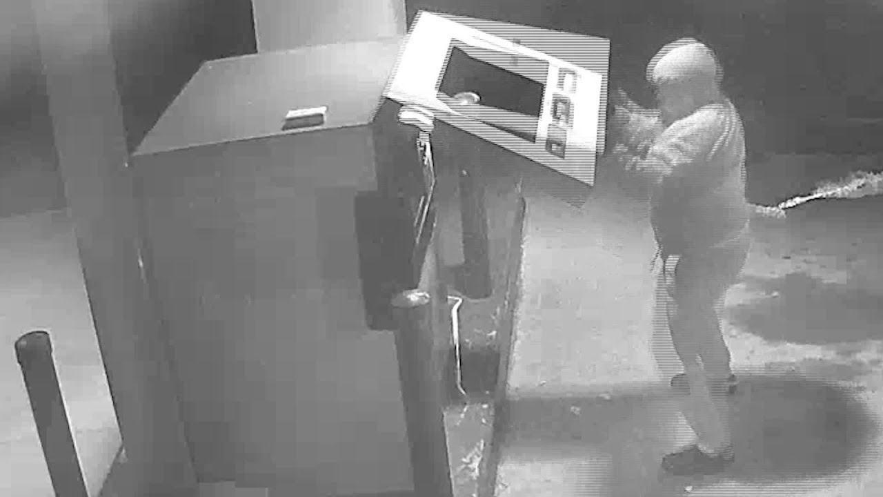 CAUGHT ON CAMERA: Thieves rip off ATM at credit union in Loxley