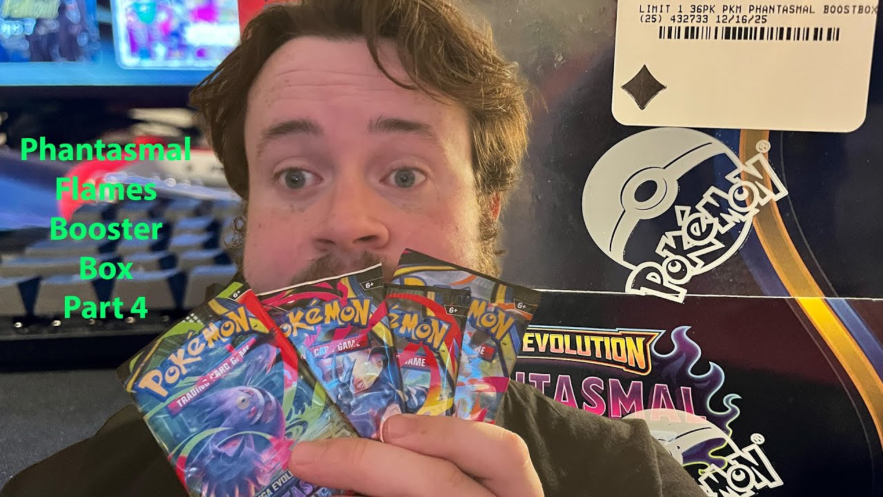 Phantasmal Flames Booster Box Opening – Part 4