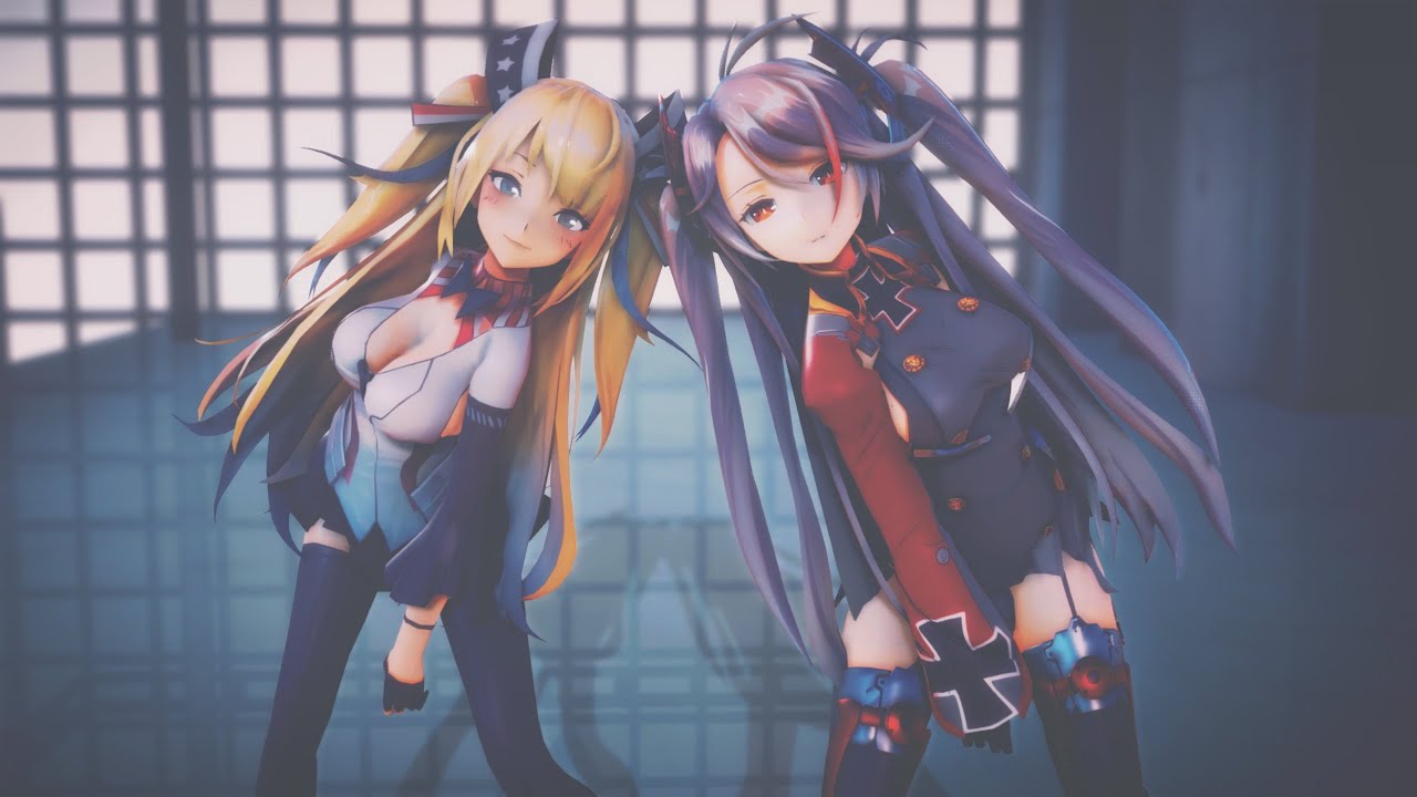【MMD】Prinz Eugen & Saratoga - LUVORATORRRRRY!【Azur Lane|Blue Oath】4K60UHD
